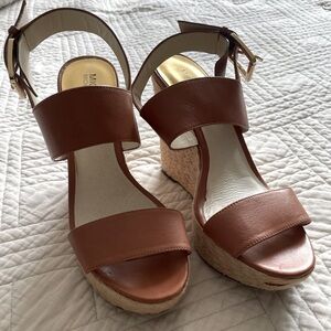 Michael Kors wedge sandals size 8.5
